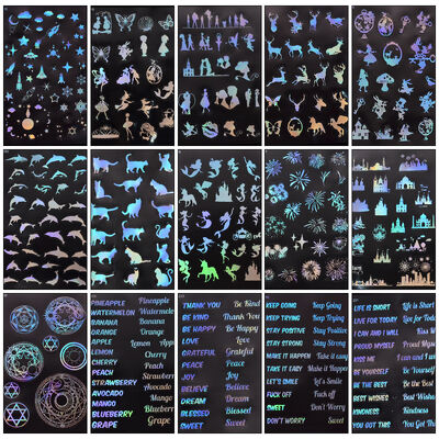 Crystal Drip Glue DIY Handmade Laser Material Transparent Alice Magic Array Laser Material Wholesale