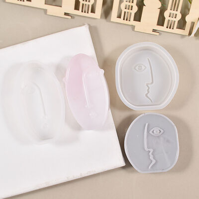 DIY Irregular Abstract Facial Aromatherapy Candle Silicone Mold Handmade Soap Gypsum Pendant Dropping Grinding Machine