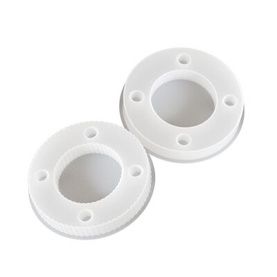 Crystal dropper resin gypsum table DIY striped smooth four hole candle table base silicone mold