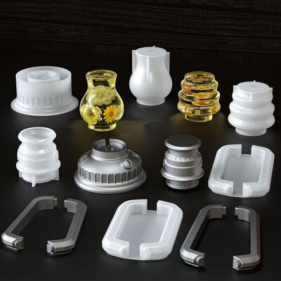New product: Crystal dropper resin DIY kerosene lamp, night light, bedside lamp, camping lamp, silicone mold