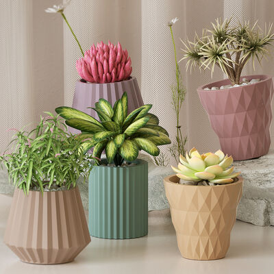 DIY crystal drip resin gypsum flowerpot storage box, silicone mold, succulent potted plant, flower dish, flower utensil