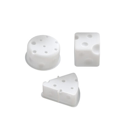 Triangular Round Square Cheese Aromatherapy Candle Decoration Silicone Mold DIY Resin Gypsum Soap Grinding Machine