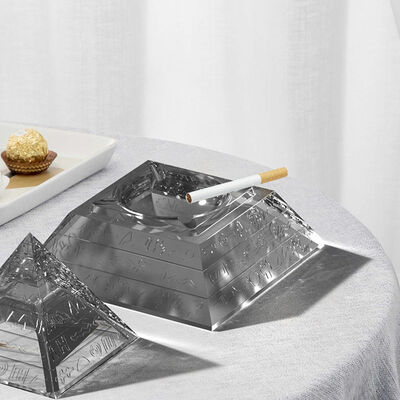 DIY crystal dropper shaped storage box mold, Egyptian tower shaped ashtray, silicone grinder