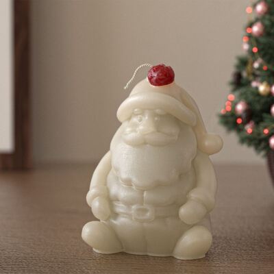 Aromaterapia yeso adorno de muñeco de nieve de Navidad molde de silicona DIY decoración de velas de Navidad molde