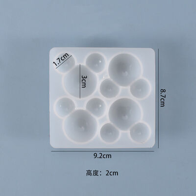 DIY Crystal Dropping Gel Mold Mickey Head Pendant Cute Japanese Homemade Hanging Decoration Mirror Silicone Mold