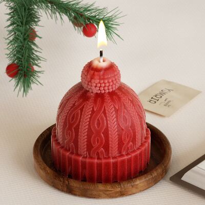 Cristal gotero resina hilados de yeso sombrero de Navidad joyería herramienta de molienda bricolaje tres dimensiones de vela ornamento silicona molde