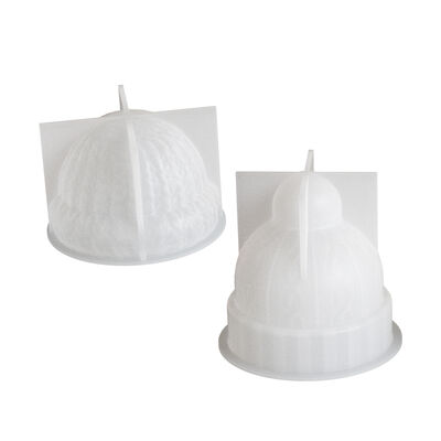 Cristal gotero resina hilados de yeso sombrero de Navidad joyería herramienta de molienda bricolaje tres dimensiones de vela ornamento silicona molde