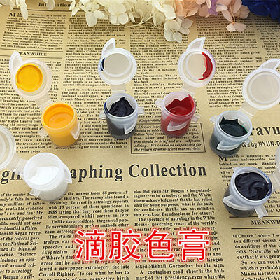 Crystal dropper color paste, gemstone DIY handmade jewelry material, cream candy jelly color resin pigment