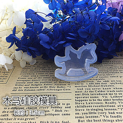 DIY crystal dropper mold, moon star sailor moon water pattern wooden horse pendant, silicone mold manufacturer wholesale