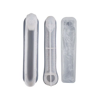 DIY Skeleton Fragrance Insertion Zen Lying Fragrance Insertion Tea Ceremony Ornament Dropping Resin Incense Insertion Seat Silicone Mold