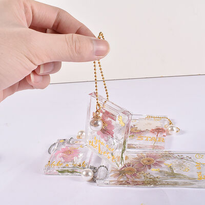 DIY Drip Resin Photo Grinding Stretch Easy Pull Buckle Hanging Dry Flower Keychain Pendant Silicone Mold