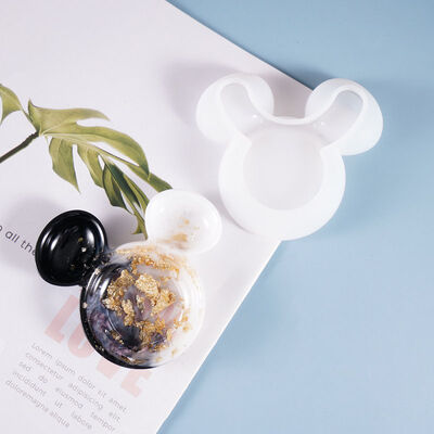 DIY crystal dropper mold, small dish storage box, table decoration, small plate, silicone mold