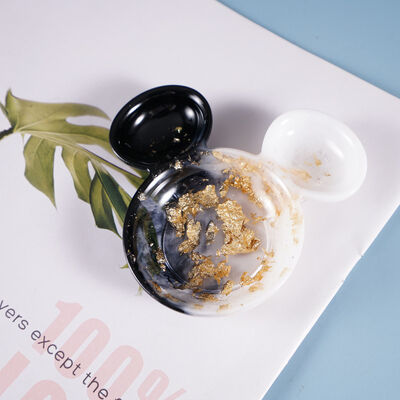 DIY crystal dropper mold, small dish storage box, table decoration, small plate, silicone mold