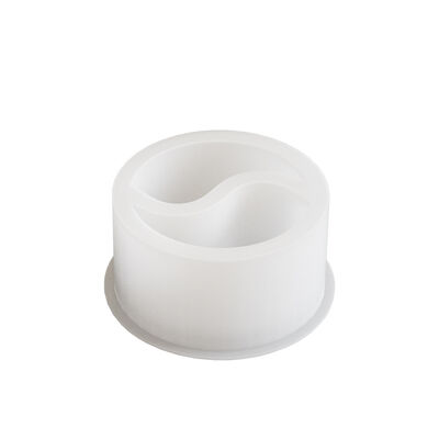 DIY Large Dropping Resin Tai Chi Yin Yang Storage Can Flower Pot Aromatherapy Gypsum Candle Cup Silicone Mold Wholesale
