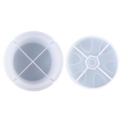 DIY Crystal Drip Rubber Tire Storage Box Mold, Car Tire Pattern, Circular Ashtray, Silicone Mold
