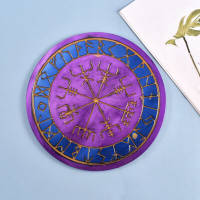 DIY Crystal Dropping Gel Mold Fun Round Table Dice Luen Letter Silicone Mold