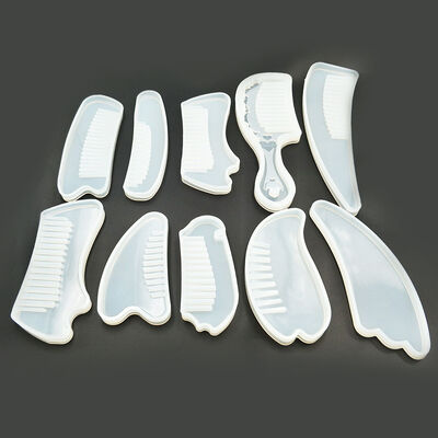 Mirror Smooth Crystal Drop Glue UV Resin Glue Handmade Silicone Mold Cartoon Cute Comb Mold Multiple Options To Choose From