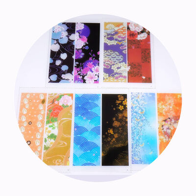 DIY crystal dropper adhesive transparent material paper bookmark card holder mold student card public transportation certificate mold material paper