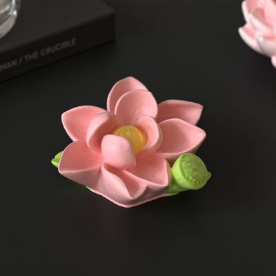New Product: Succulent Lotus Orchid Candle Silicone Mold DIY Fragrant Stone Car Ornament Gypsum Mold
