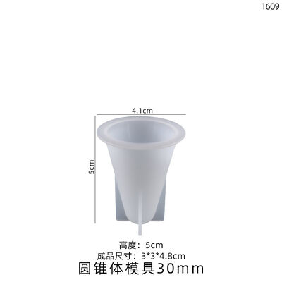 DIY Crystal Dropping Glue Mold Cone Ring Bracket Platform Jewelry Silicone Mold Spot Wholesale