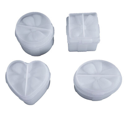 DIY Crystal Dropping Glue Mold Bow Storage Box Christmas Gift Box Decorative Ornament Silicone Mold