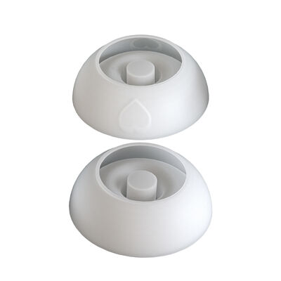 Ins Minimalist Style Heart-shaped Circular Storage Bowl Candle Cup Silicone Mold DIY Aromatherapy Gypsum Candle Holder