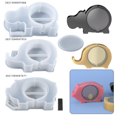DIY Crystal Dropper Molds, Multiple Animal Piggy Banks, Home Ornaments, Silicone Molds, Spot Wholesale