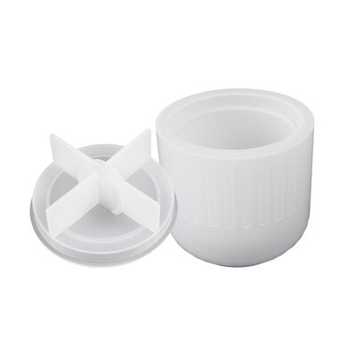 DIY Crystal Dropping Gel Cement Cup Jar Silicone Mold Creative Gypsum Candle Cup Decoration Mirror Silicone Mold