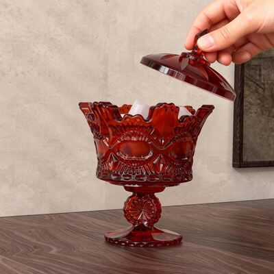 DIY European Retro Jewelry Box Ins High Foot Candy Can Wax Storage Box Drip Silicone Mold