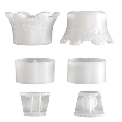 DIY European Retro Jewelry Box Ins High Foot Candy Can Wax Storage Box Drip Silicone Mold