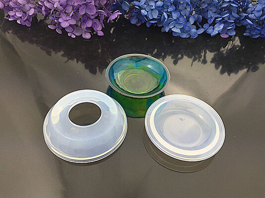 Crystal Drip Glue Dish Silicone Mold DIY Jewelry Making Materials Dish Hardware Accessories Dish