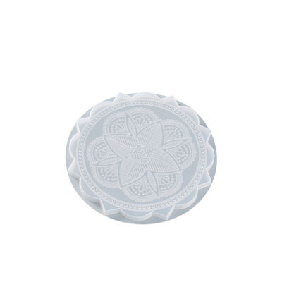 DIY Crystal Dropper Grinding Tool Mandala Pattern Coaster Table Decoration Silicone Mold Spot Wholesale