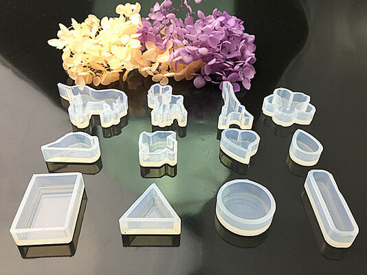 Crystal Dropper Pendant Silicone Mold Decoration DIY Unicorn Deer Iron Tower Resin Mold