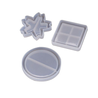 DIY Crystal Dropper Mold, Quicksand Mold, Snowflake Bear Paw Hanging Decoration, Silicone Mirror Mold
