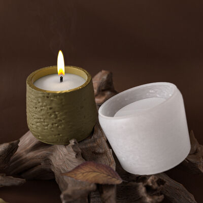 DIY Rock Stone Pattern Storage Can Aromatherapy Gypsum Candle Cup Flower Pot Platform Silicone Mold