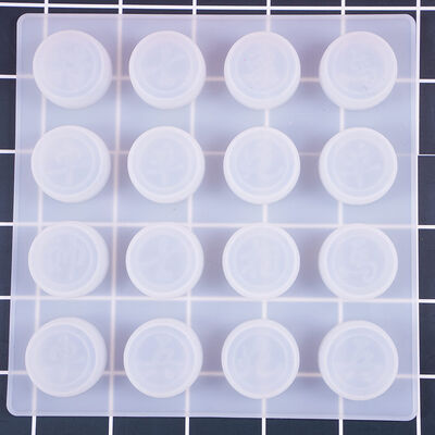 Chinese Chess Mold DIY Crystal Dropping Glue Handmade Chocolate Chinese Character Decoration Silicone Mold