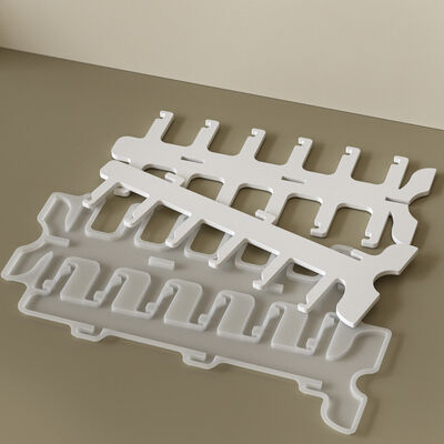 Multi Layer Glasses Holder Silicone Mold DIY Aromatherapy Gypsum Dropper Sunglasses Display Storage Rack Mold