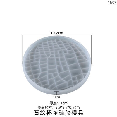 DIY Crystal Dropper Molds, Multiple Edge Cut Coasters, Storage And Table Decorations, Silicone Molds Wholesale