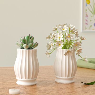 Nordic Simple Roman Vase Dropping Mold DIY Aromatherapy Gypsum Desktop Decoration Flower Pot Silicone Mold