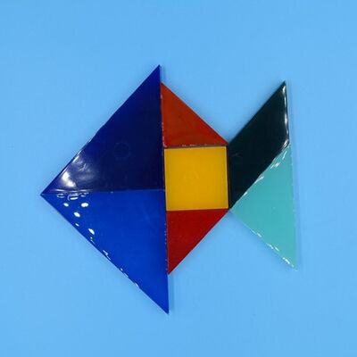 Tangram Silicone Bracelet Mold DIY Handmade Material High Mirror Bright Crystal Drip Glue Dried Flower Bracelet