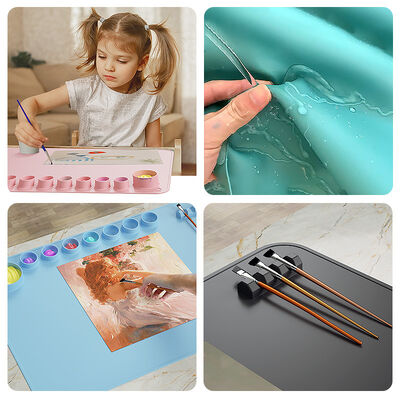 Silicone Oil Painting Pad, Children's DIY Clay Tool Art Pad, Graffiti Board Pad, Cross-border Popular Item