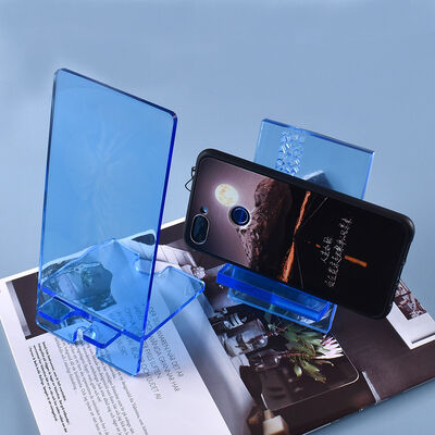 DIY Crystal Dropper Mold Simple And Creative Phone Holder Silicone Mold Mirror, Strongly Promoted By Amazon