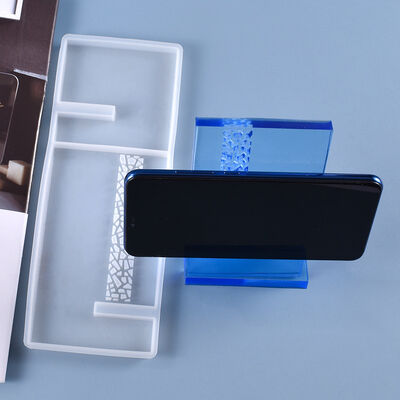 DIY Crystal Dropper Mold Simple And Creative Phone Holder Silicone Mold Mirror, Strongly Promoted By Amazon
