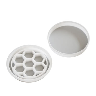 DIY Crystal Dropping Gel Large Circular Table Honeycomb River Table 30cm Round Desktop Silicone Mold