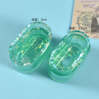 DIY Crystal Dropping Gel Mold 2nd Generation Bluetooth Earphone Case Jewelry Silicone Mold Spot Wholesale