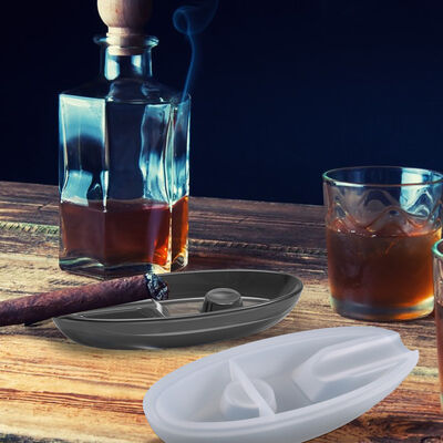 DIY Crystal Dropper Mold Irregular Cigar Ashtray Brush Ornament Silicone Mold Wholesale