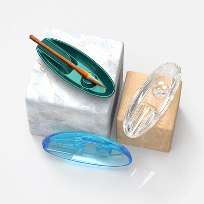 DIY Crystal Dropper Mold Irregular Cigar Ashtray Brush Ornament Silicone Mold Wholesale