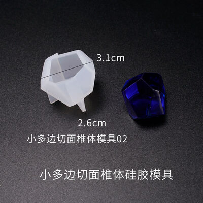 DIY Crystal Dropper Mold, Small Section Mold, Table Decoration Section, Vertebral Body Accessories, Silicone Mold