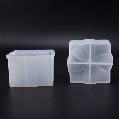 DIY Crystal Dropping Glue Handmade Silicone Mold Bow Gift Box Mold Jewelry Storage Box Mold