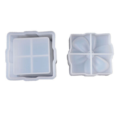 DIY Crystal Dropping Glue Handmade Silicone Mold Bow Gift Box Mold Jewelry Storage Box Mold
